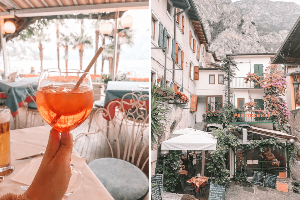 Aperol Spritz in Limone Sul Garda